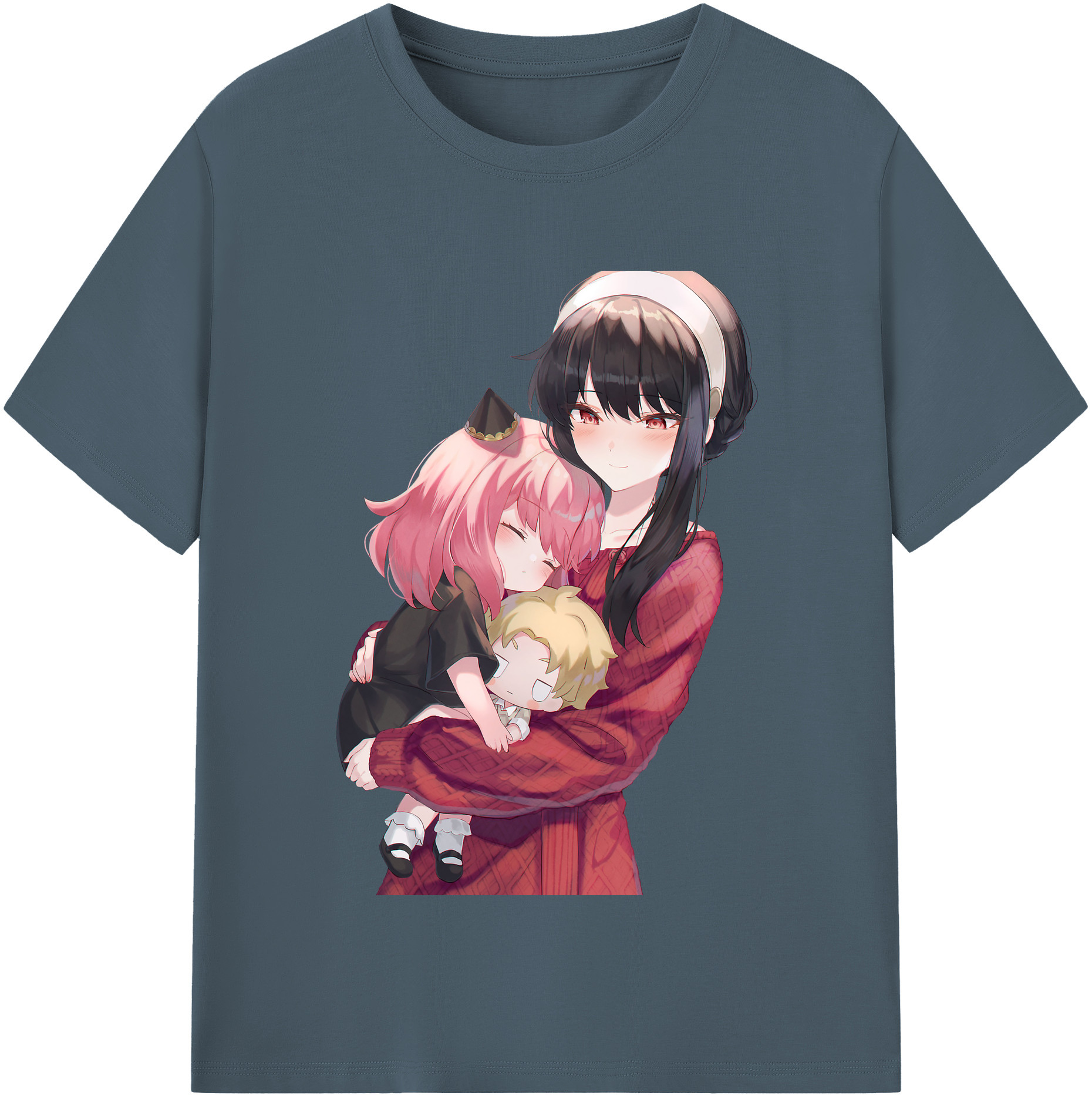 （画像用） SPY×FAMILY间谍家家酒 綿100％半袖Tシャツ（フロントプリント）